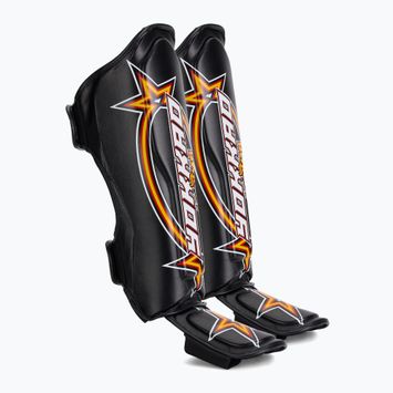 Протектори за подбедрици и стъпала Yokkao Vertical black