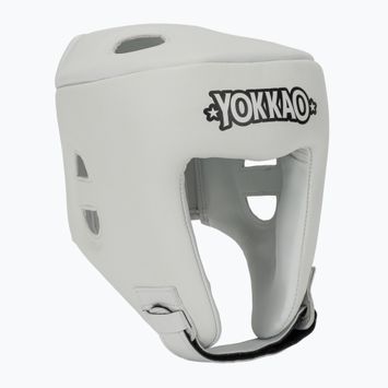 Боксова каска YOKKAO Competition white