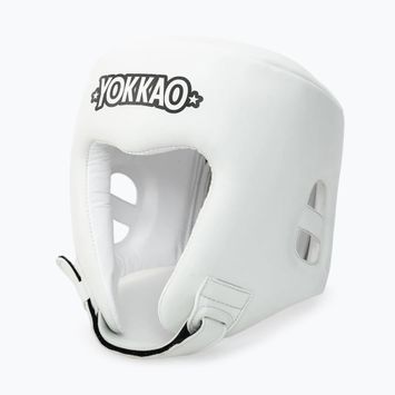 Боксова каска YOKKAO Competition white