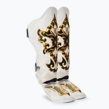 Протектори за подбедрици и стъпала Top King Kanok white