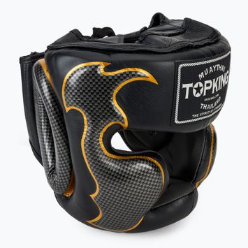 Боксова каска Top King Empower black/silver