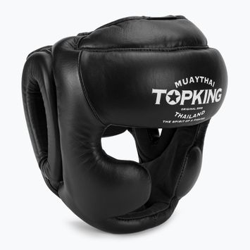 Top King Full Coverage боксова каска черна