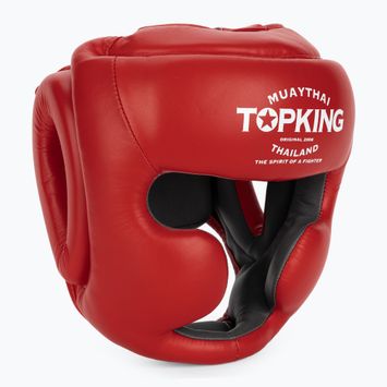 Боксьорска каска Top King Full Coverage  red