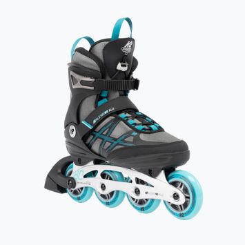 Дамски ролери K2 Alexis 80 Alu grey/cyan