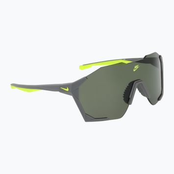 Слънчеви очила Nike Charged Shield matte smoke grey/green