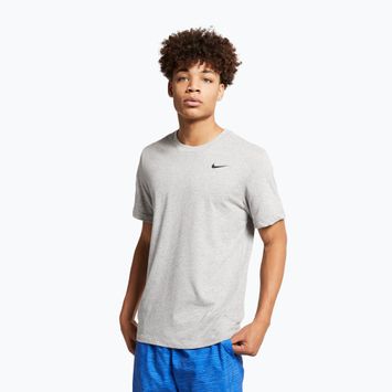 Мъжка тениска Nike Dri-Fit dark grey heather/black