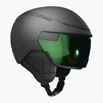 Ски каска Atomic Revent GT Amid Visor HD black/green hd