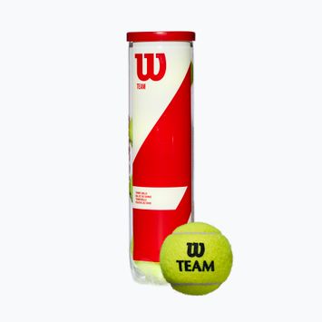 Wilson Team Тренировъчни топки за тенис 4 бр. жълти WRT111900