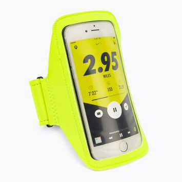Nike Lean Arm Band Plus лента за телефон за бягане волтаж/черно/сребро