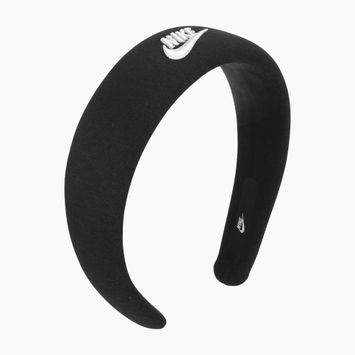Дамска лента за глава Nike Club Fleece black/black/white
