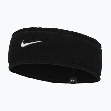 Дамска лента за глава Nike One Therma-Fit Fleece black/white