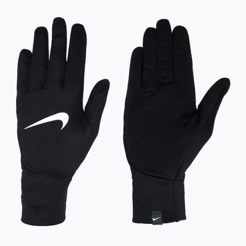 Дамски ръкавици за бягане Nike Pacer Lightweight RG black/ black pink/silver