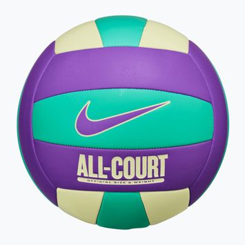 Nike All Court Волейбол черна малина/зелена слана/лимонов лед размер 5