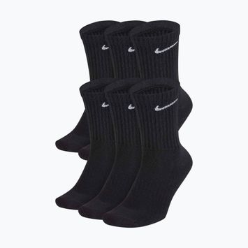 Чорапи Nike Everyday Cushioned 6 чифта black/white