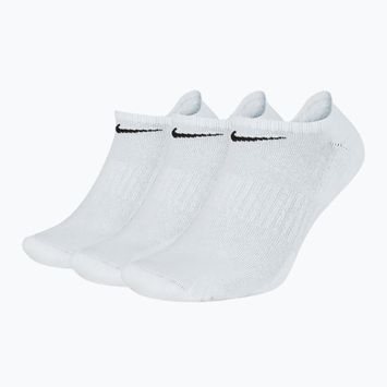 Nike Everyday Cushioned чорапи за тренировка 3 чифта бяло/черно
