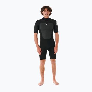 Мъжки бански костюм Rip Curl Omega 2mm Back Zip Springsuit Swim Foam Black