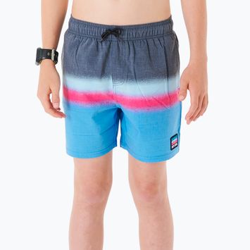Rip Curl Surf Revival Volley 90 детски къси панталони синьо-сиво 027BBO