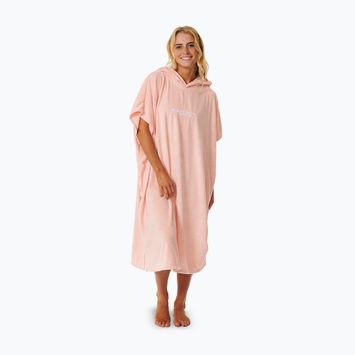 Rip Curl Classic Surf Пончо с качулка за жени, прасковено
