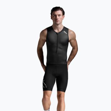 Мъжки гащеризон за триатлон 2XU Core black/white