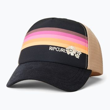 Дамска бейзболна шапка Rip Curl Mixed Revival Trucker, измита в черно