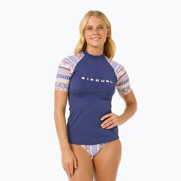 Дамски топ за плуване Rip Curl San Carlos UPF тъмно синьо