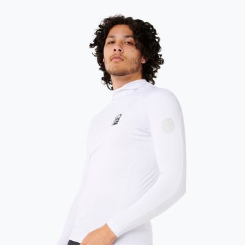 Мъжки бански с дълъг ръкав Rip Curl Search UPF Performance Hooded Swim Longsleeve white
