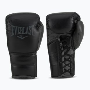 Боксови ръкавици Everlast Powerlock 2 Laced Pro Training black