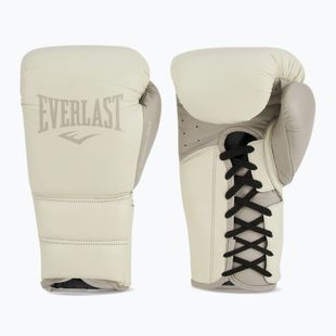 Боксови ръкавици Everlast Powerlock 2 Laced Pro Training white
