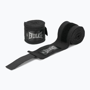 Боксови бандажи Everlast 305 cm black