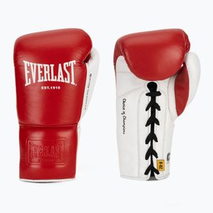 Боксьорски ръкавици Everlast Powerlock OG Pro Fight red/white