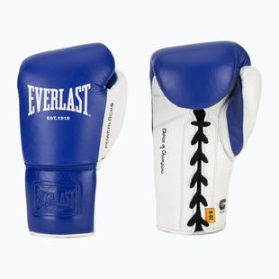 Боксьорски ръкавици Everlast Powerlock OG Pro Fight blue/white