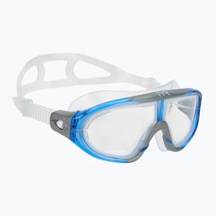 Детска маска за плуване TYR Orion clear/ blue/ grey