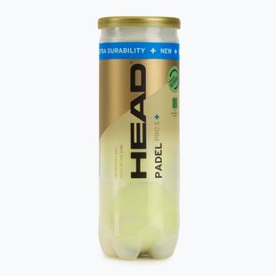 Топки за падел HEAD Padel Pro S+ 3 бр. yellow