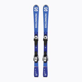 Детски ски за спускане Salomon S/Race MT Jr + L6 race blue/white