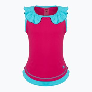Детска тениска Wilson Competition Tank II pink WRA807701