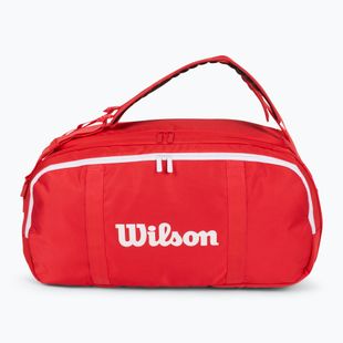 Wilson Super Tour Red Coaches Duffel тенис чанта червена