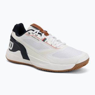 Мъжки тенис обувки Wilson Rush Pro 5 Clay white/navy blazer/gum