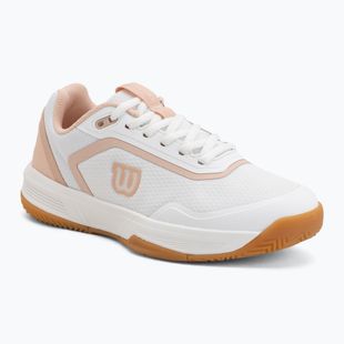 Дамски тенис обувки Wilson Courtglide white/cameo rose/gum