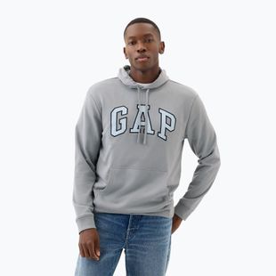 Мъжки суитшърт GAP Heritage Crewneck Logo storm cloud
