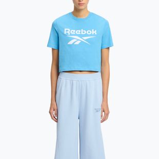 Дамска тениска Reebok Identity Big Logo Crop Tee recovery blue