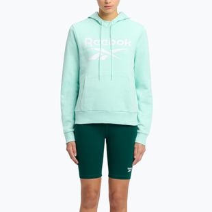 Дамски суитшърт Reebok Identity Big Logo Fleece Crew aqua