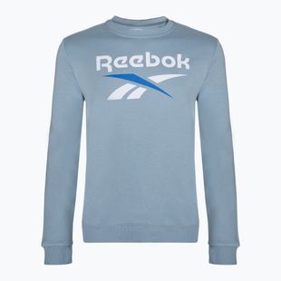 Мъжки суитшърт Reebok Identity Big Logo Fleece Crew upgrade blue