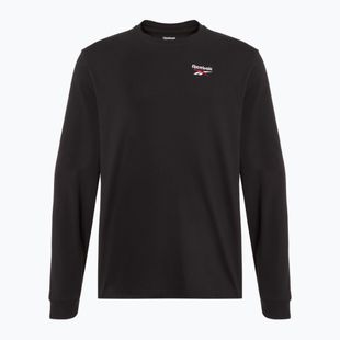 Мъжка тениска Reebok Identity Small Logo Tee черна/бяла/векторно червена