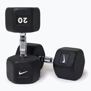 Дъмбел Nike Strength Hex 20 kg black/white
