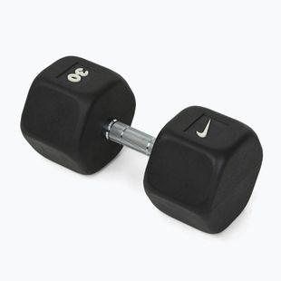 Гумиран дъмбел Nike Strength Hex 30 kg black/white