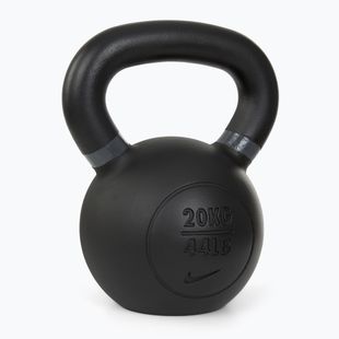 Kettlebell Nike Strength Cast Iron 20 кг черно/сиво