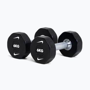 Дъмбели Nike Strength Pro Urethane Dumbbell 2 x 6 kg black/white
