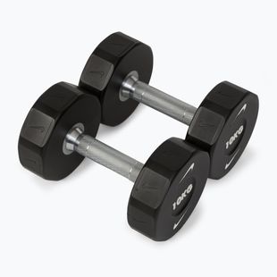 Дъмбели Nike Strength Pro Urethane Dumbbell 2 x 10 kg black/white