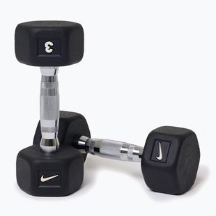 Дъмбели Nike Strength Hex Dumbbell 2 x 3 kg black/white