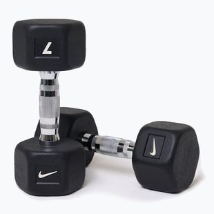 Дъмбели Nike Strength Hex Dumbbell 2 x 7 kg black/white